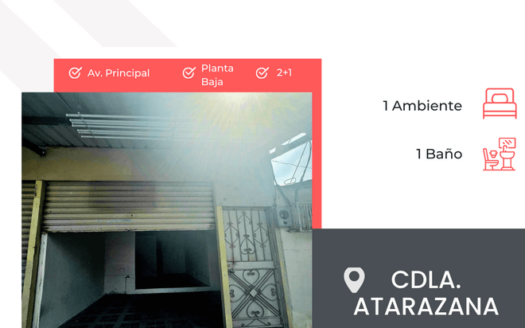 Se Alquila Local Comercial en Cdla. Atarazana Av. Principal – Frente al Gran Aki