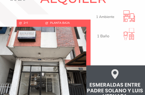 Se Alquila local Comercial a lado del Upc en esmeraldas entre Padre Solano y Luis Vernaza