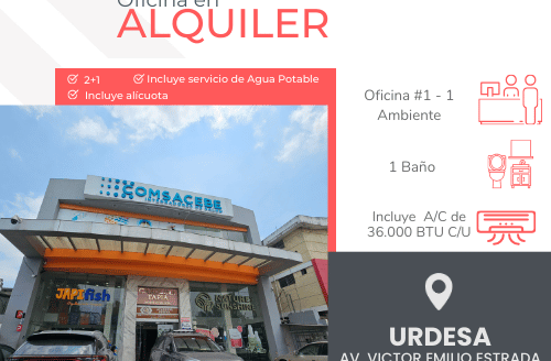Se Alquilan Oficinas en Urdesa  Av. Victor Emilio Estrada