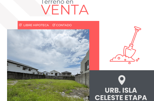 Se Vende Terreno en  Isla Celeste Etapa Estribor