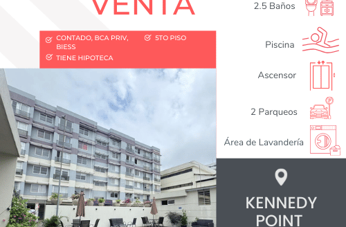 Se Vende Departamento en Kennedy Point 5to piso