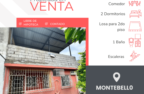 Se Vende Propiedad en Montebello