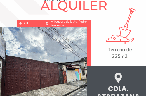 Se Alquila Terreno en Atarazana