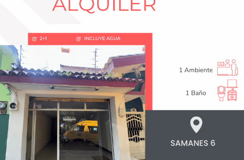Se Alquila Local u Oficina En Samanes 6