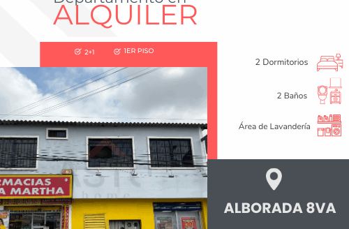 Se alquila Departamento en Alborada 8va etapa