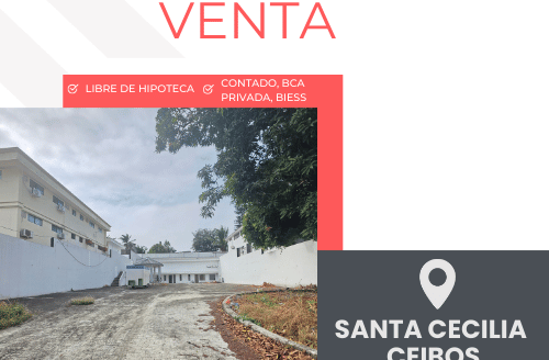 Se Vende Terreno en Santa Cecilia – Ceibos  Cerca del Colegio Alemán Humboldt