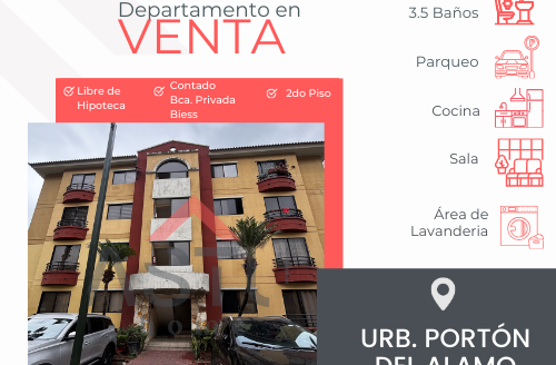 📍Se vende departamento en porton del alamo
