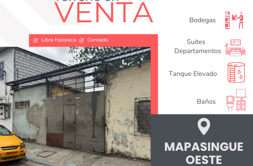 📍Se Vende Terreno Mapasingue Oeste